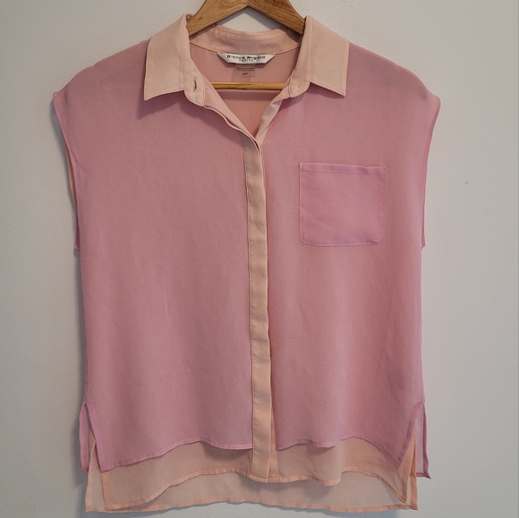BIANCA NYGARD Pink and Peach Sleeveless Blouse (6P) - Picture 5 of 6